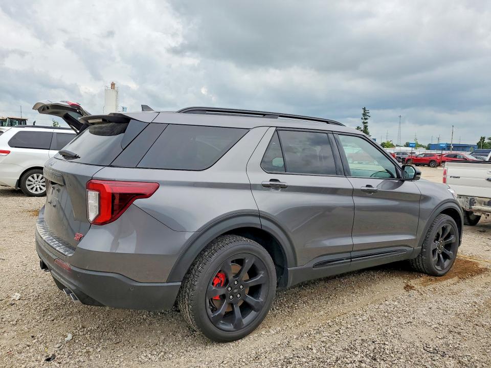 2022 Ford Explorer VIN 1FM5K8GC8NGA90507 COPART salvage auction — WATER/FLOOD, Ia - Cert Of Title-Salvage Title, sold $2,100 on 2026-08-19 (photo 3)