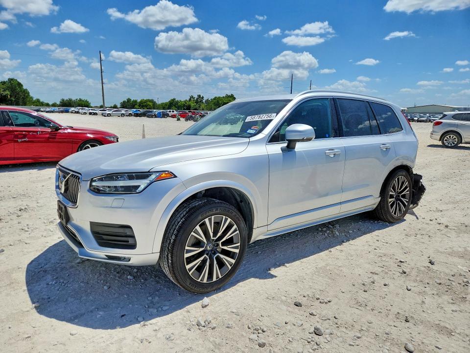 2021 Volvo Xc90 VIN YV4102PK4M1762042 — COPART salvage auction photo