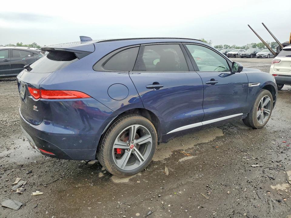 2017 Jaguar F-pace VIN SADCM2BV9HA499266 COPART salvage auction — FRONT END, VA - CERTIFICATE OF TITLE, sold $2,500 on 2026-07-15 (photo 3)