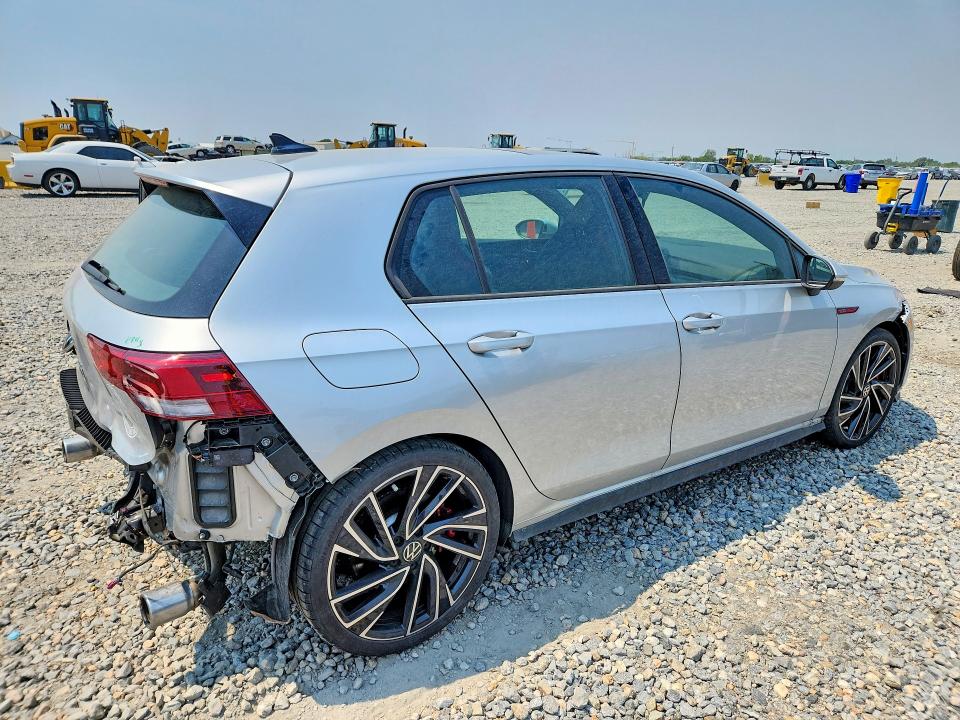 2023 Volkswagen Gti VIN WVWWA7CD3PW212459 COPART salvage auction — REAR END, Co - Public - Salvage Title, sold $14,900 on 2026-07-23 (photo 3)