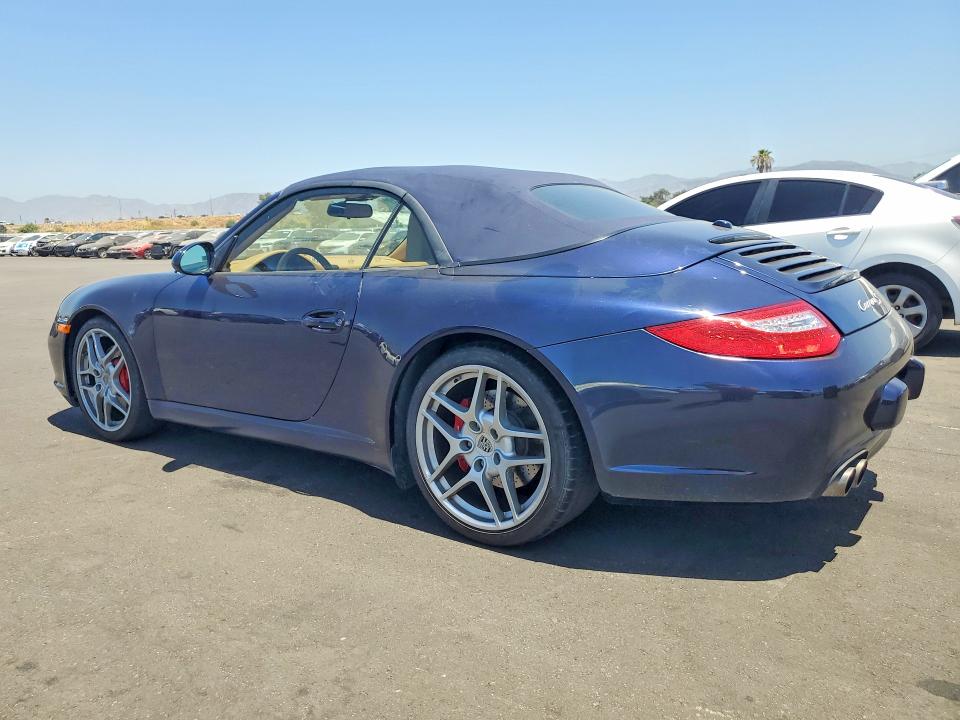 2009 Porsche 911 VIN WP0CB29999S756304 COPART salvage auction — MINOR DENT/SCRATCHES, CA - CERT OF TITLE-SALVAGED (P), sold $27,500 on 2026-07-27 (photo 2)