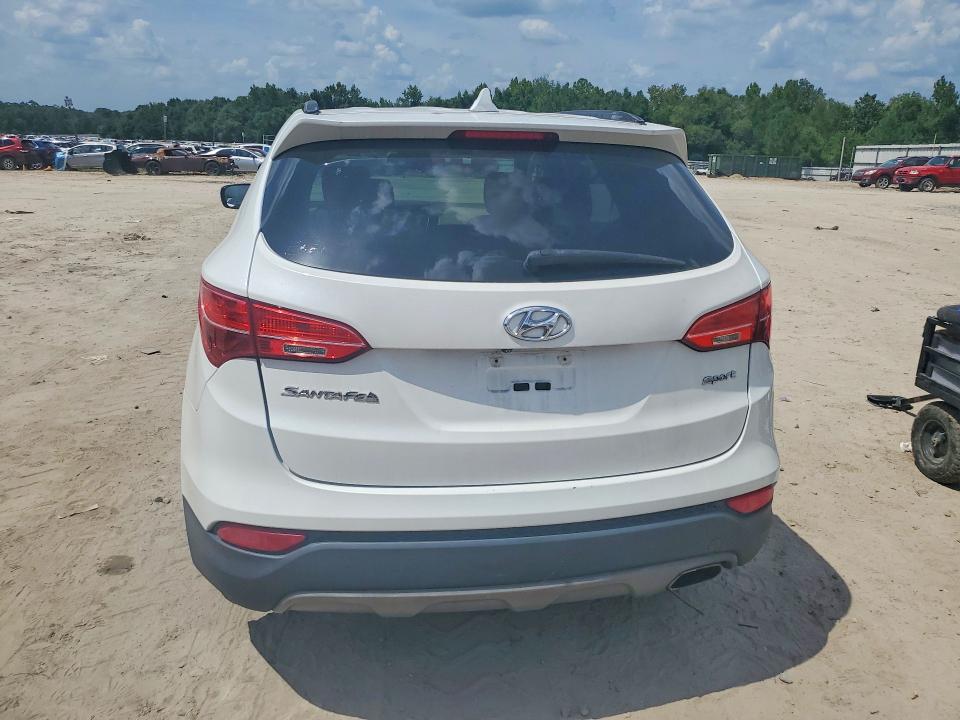 2014 Hyundai Santa fe VIN 5XYZU3LB1EG220582 COPART salvage auction — MINOR DENT/SCRATCHES, Fl - Certificate Of Title, sold $2,050 on 2026-07-31 (photo 6)