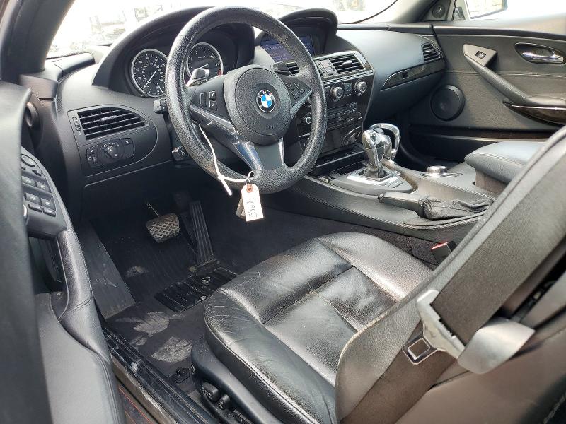 2008 BMW 6 series VIN WBAEB53538CX62461 COPART salvage auction — FRONT END, Ky - Cert Of Title-Salvage, sold $550 on 2026-07-31 (photo 8)