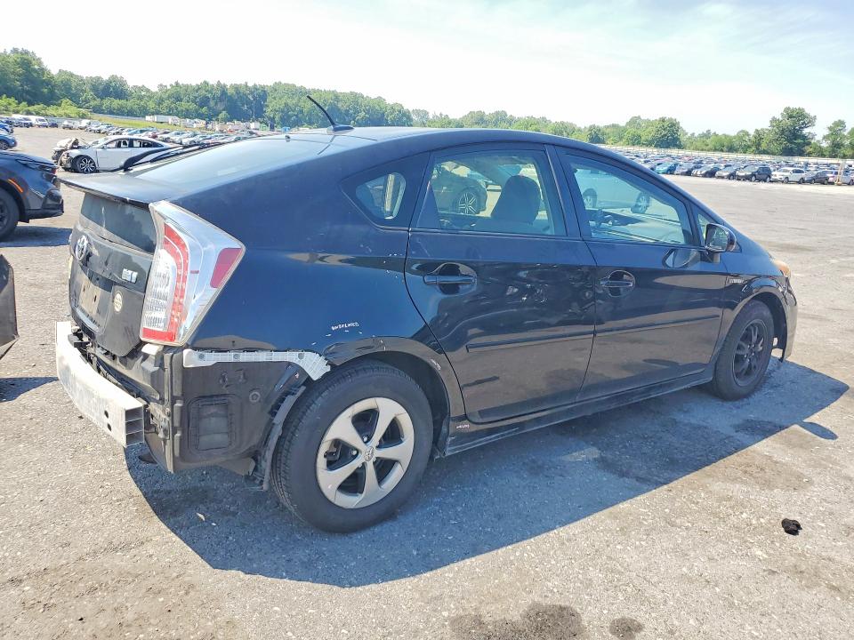 2013 Toyota Prius VIN JTDKN3DU6D5634186 COPART salvage auction — REAR END, PA - CERTIFICATE OF SALVAGE, sold $1,450 on 2026-07-28 (photo 3)