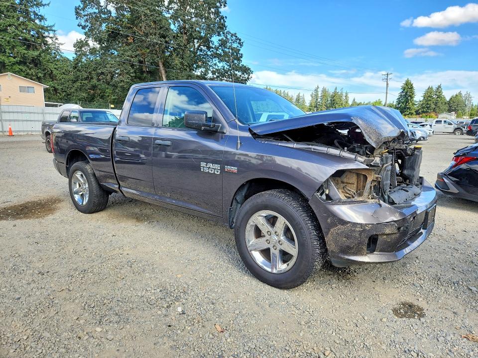2018 Ram 1500 VIN 1C6RR7FT1JS190900 COPART salvage auction — FRONT END, Wa - Bill Of Sale, sold $3,950 on 2026-07-31 (photo 4)