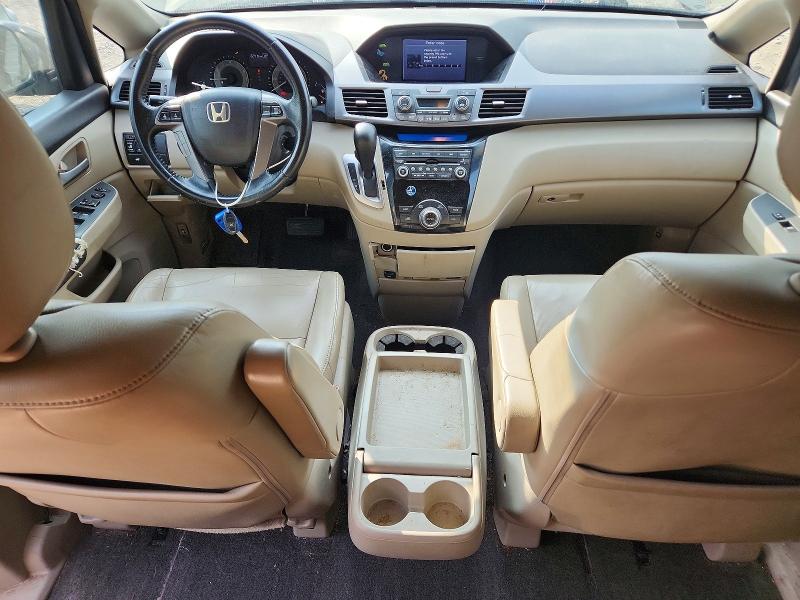 2012 Honda Odyssey VIN 5FNRL5H65CB095780 COPART salvage auction — FRONT END, MD - CERTIFICATE OF TITLE, sold $675 on 2026-07-24 (photo 8)