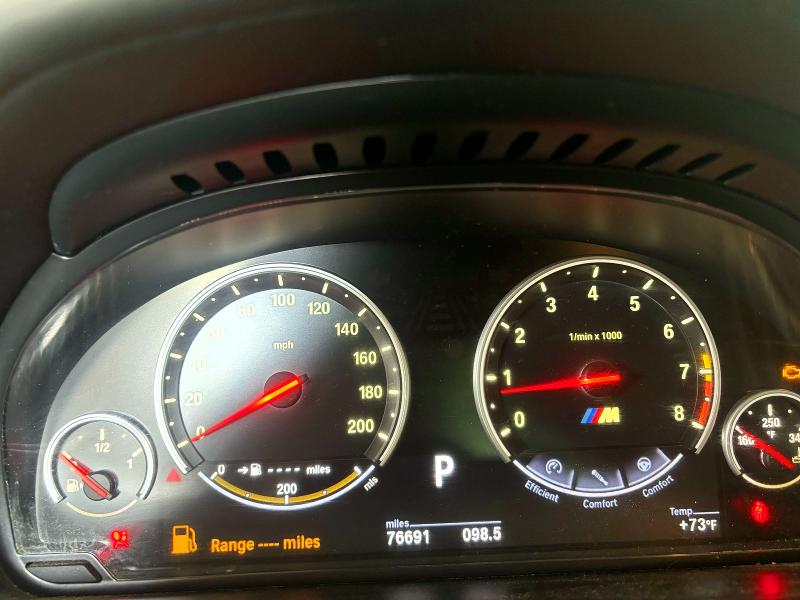 2013 BMW M6 VIN WBSLZ9C54DC985785 COPART salvage auction — NORMAL WEAR, Va - Certificate Of Title (P), sold $8,700 on 2026-07-31 (photo 8)
