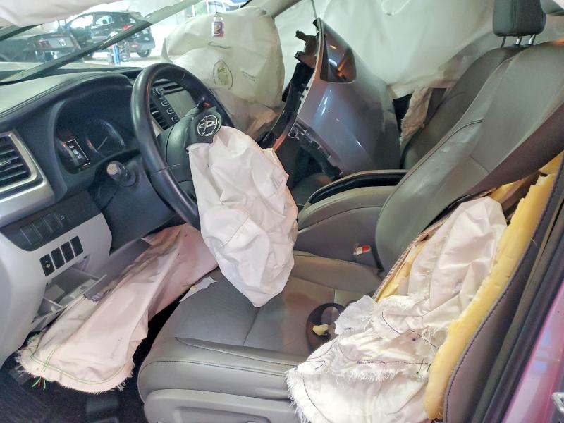2015 Toyota Highlander VIN 5TDJKRFHXFS191996 COPART salvage auction — FRONT END, VA - CERT OF TITLE - SALVAGE, sold $5,200 on 2026-07-31 (photo 7)