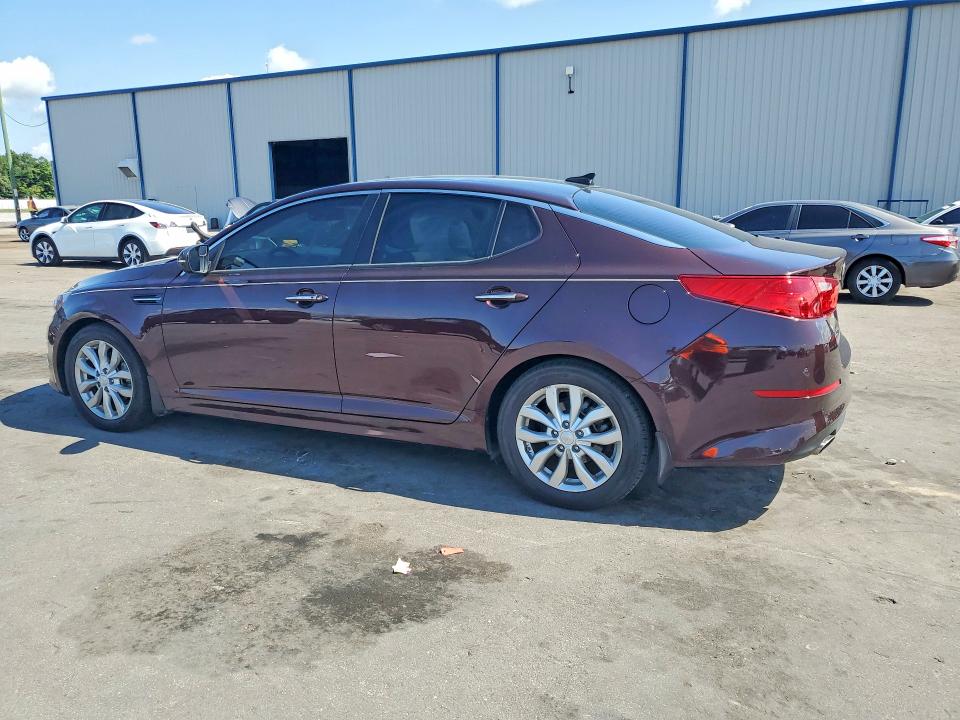 2015 Kia Optima VIN 5XXGN4A73FG485101 COPART salvage auction — SIDE, Salvage Title, sold $925 on 2026-07-22 (photo 2)