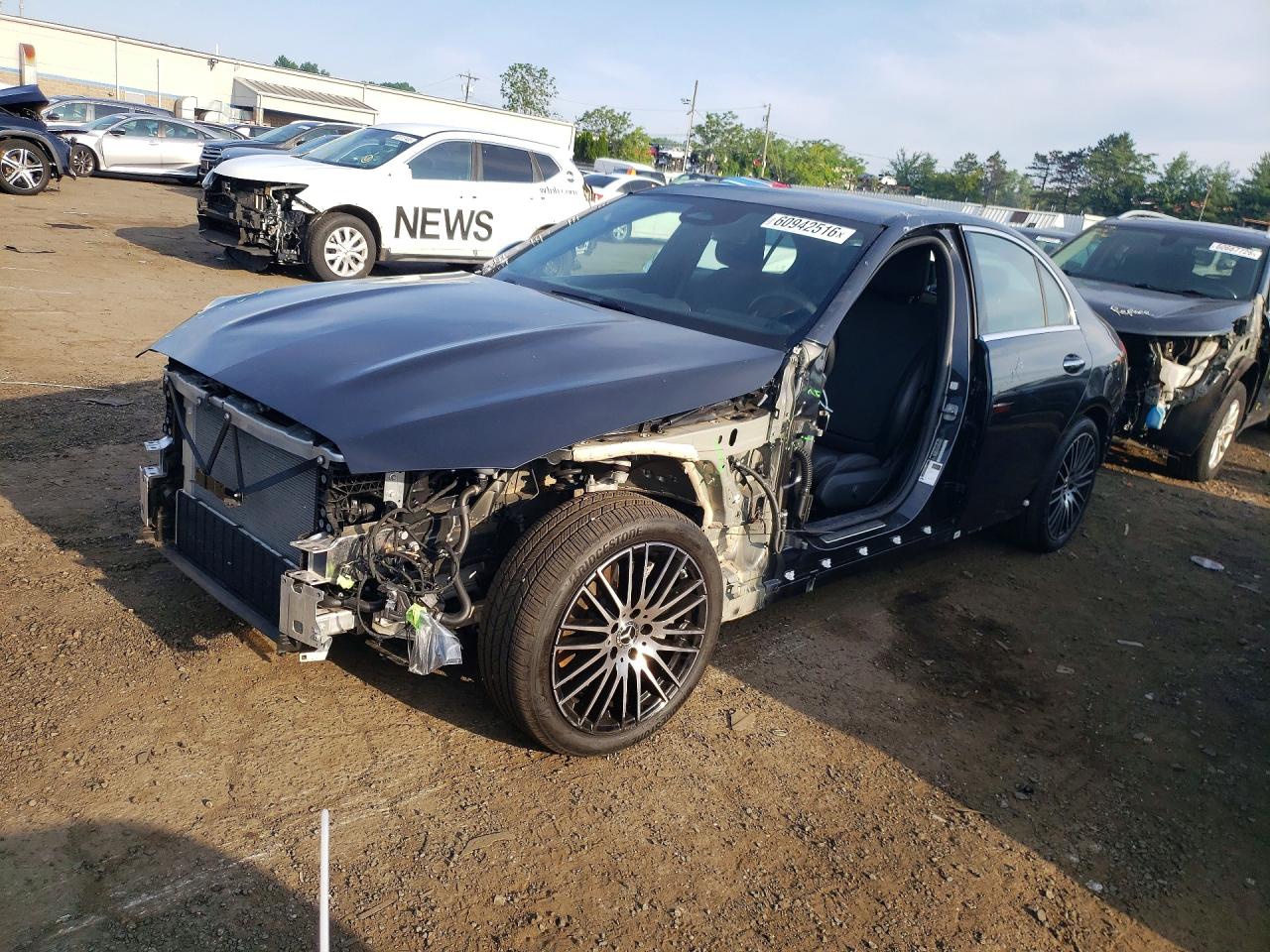 2025 Mercedes-Benz C-Class VIN W1KAF4HB9SR269781 — COPART salvage auction photo