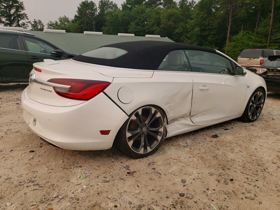 2016 Buick Cascada VIN W04WT3N57GG134376 COPART salvage auction — SIDE, Ct - Cert Of Title-Salvage, sold $525 on 2026-07-22 (photo 3)