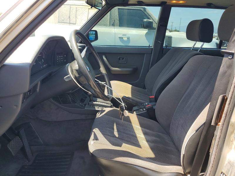 1986 BMW 5 series VIN WBADK8308G9660652 COPART salvage auction — FRONT END, CA - SALVAGE CERTIFICATE, sold $1,400 on 2026-07-30 (photo 7)