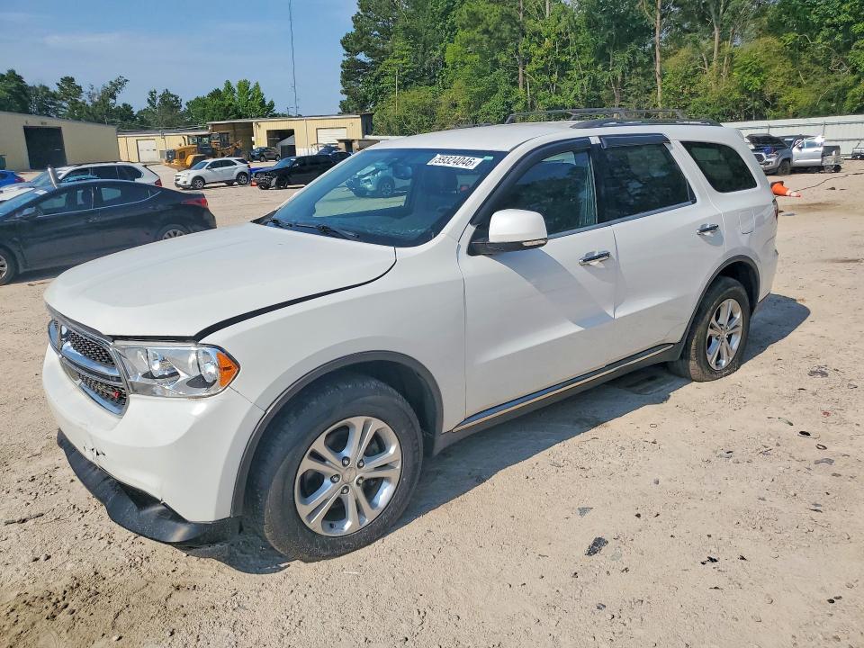 2013 Dodge Durango VIN 1C4RDHDG6DC665247 COPART salvage auction — FRONT END, Nc - Dealer Only Clean Title, sold $475 on 2026-07-24 (photo 1)