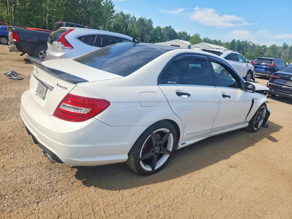 2014 Mercedes-benz 300 VIN WDDGF8AB1EG206606 COPART salvage auction — FRONT END, On - Permit No Brand - Unfit, sold $1,650 on 2026-08-06 (photo 3)