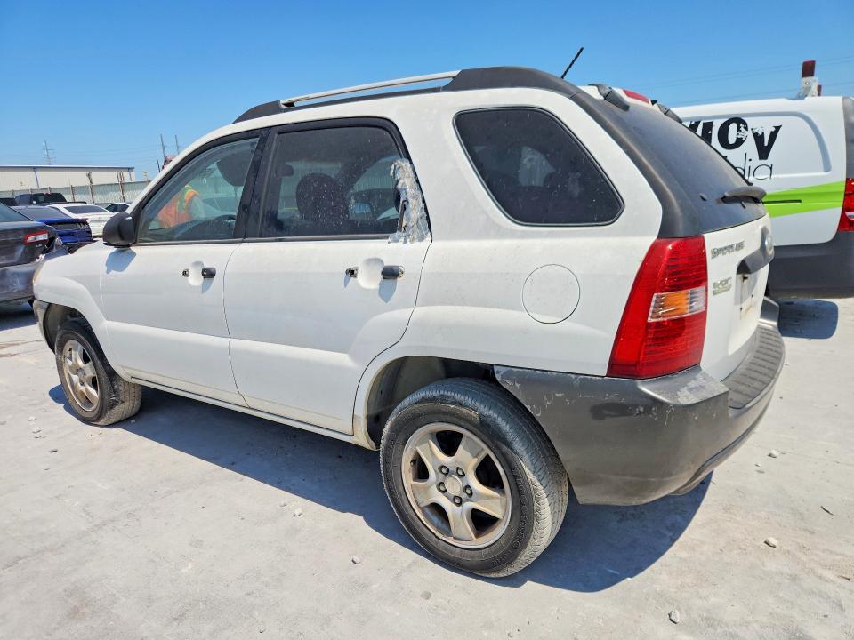 2006 Kia Sportage VIN KNDJF724667198241 COPART salvage auction — MECHANICAL, TX - CERTIFICATE OF TITLE, sold $525 on 2026-07-24 (photo 2)