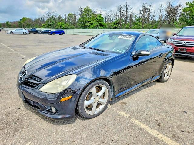 2005 Mercedes-benz Slk-class VIN WDBWK56F15F053869 COPART salvage auction — REAR END, Ny - Mv-907A Salvage Certificate, sold $925 on 2026-08-03 (photo 1)