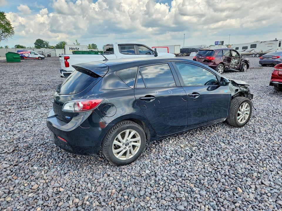 2013 Mazda 3 VIN JM1BL1LP6D1826480 COPART salvage auction — FRONT END, In - Cert Of Title-Salvage Title, sold $40 on 2026-07-28 (photo 3)