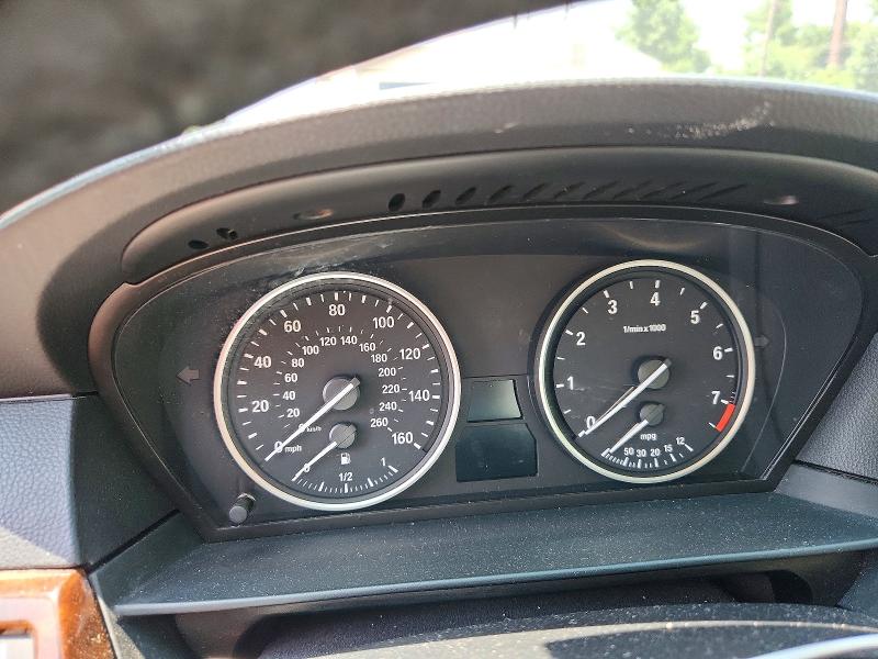 2010 BMW 5 series VIN WBANV9C57AC488217 COPART salvage auction — FRONT END, Pa - Cert Of Salvage-W=Flood Veh, sold $15 on 2026-08-03 (photo 9)
