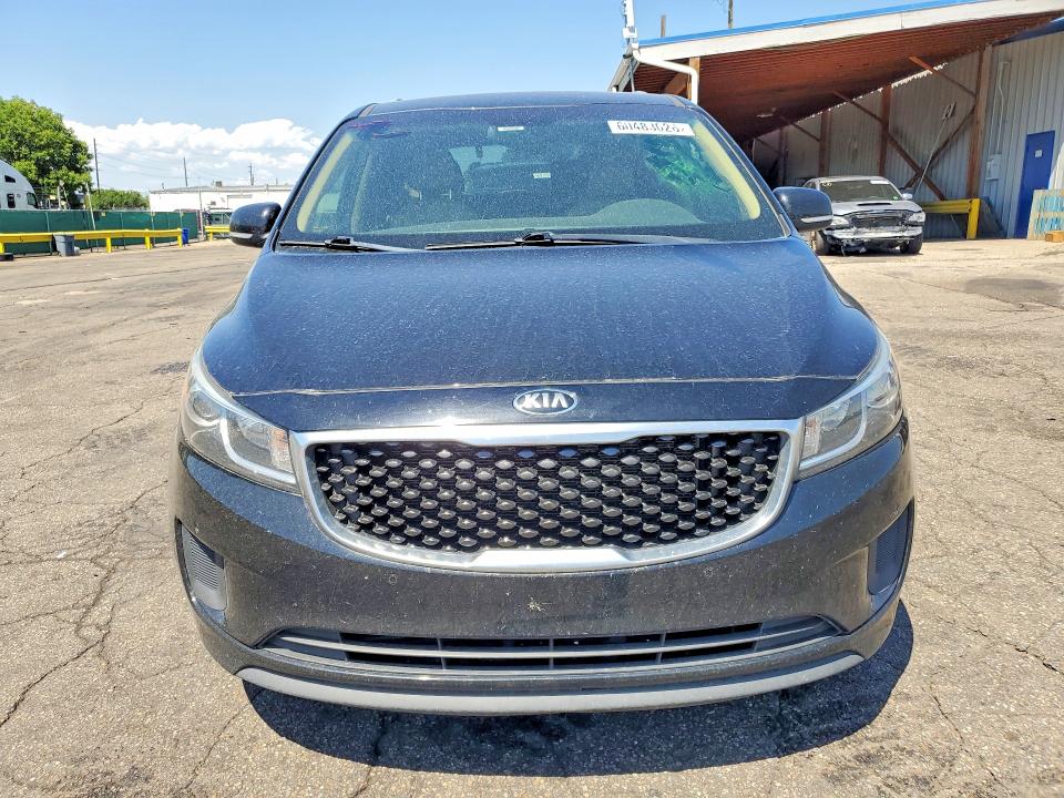 2017 Kia SEDONA VIN KNDMB5C1XH6322697 COPART salvage auction — REAR END, Co - Salvage Title, sold $1,200 on 2026-07-30 (photo 5)