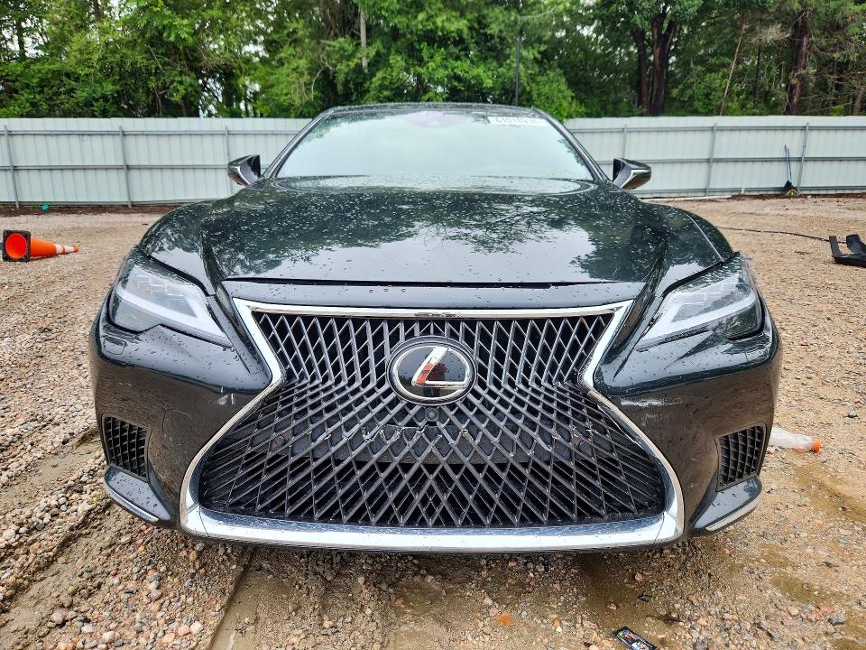 2022 Lexus LS 500 VIN JTHD51FF6N5016572 COPART salvage auction — Rear End, NC - SALVAGE CERTIFICATE OF TITLE, sold $23,000 on 2026-08-21 (photo 5)