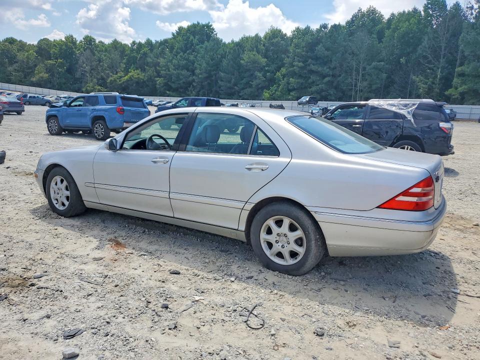 2000 Mercedes-benz S class VIN WDBNG70JXYA116314 COPART salvage auction — MINOR DENT/SCRATCHES, GA - CERT OF TITLE-COURT ORDER, sold $425 on 2026-07-15 (photo 2)