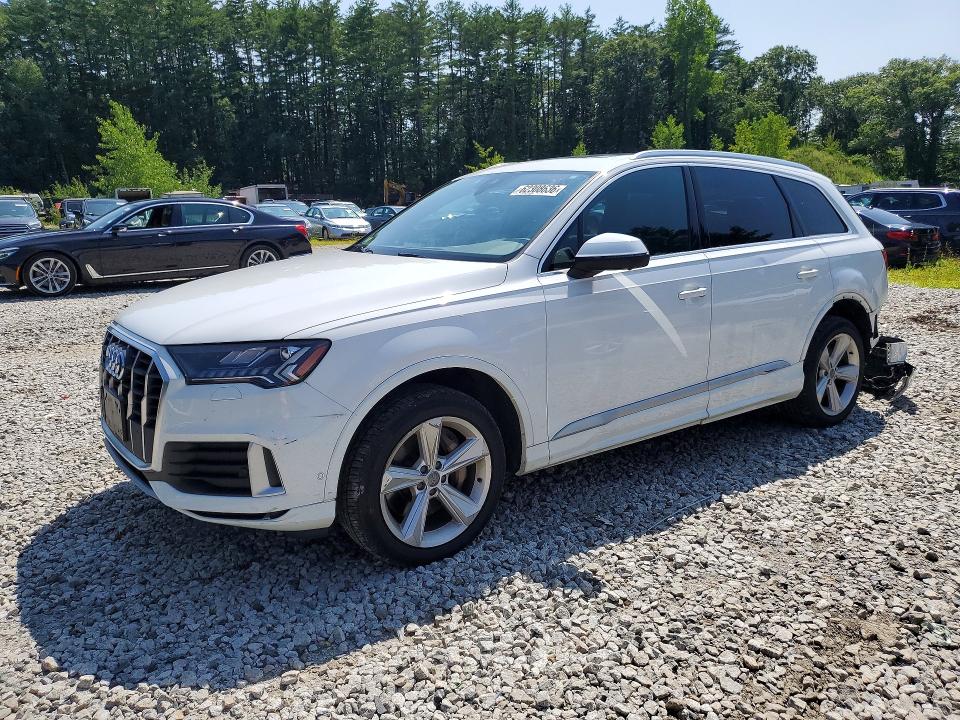 2020 Audi Q7 VIN WA1LJAF77LD007135 — COPART salvage auction photo