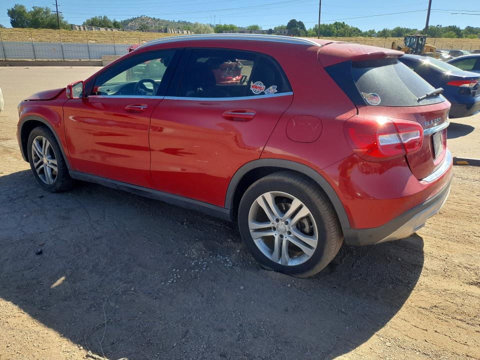 2016 Mercedes-benz Gla-klasse VIN WDCTG4GB0GJ209048 COPART salvage auction — FRONT END, Co - Dis/Dlr/Exp Only Clean Title, sold $1,500 on 2026-07-27 (photo 2)