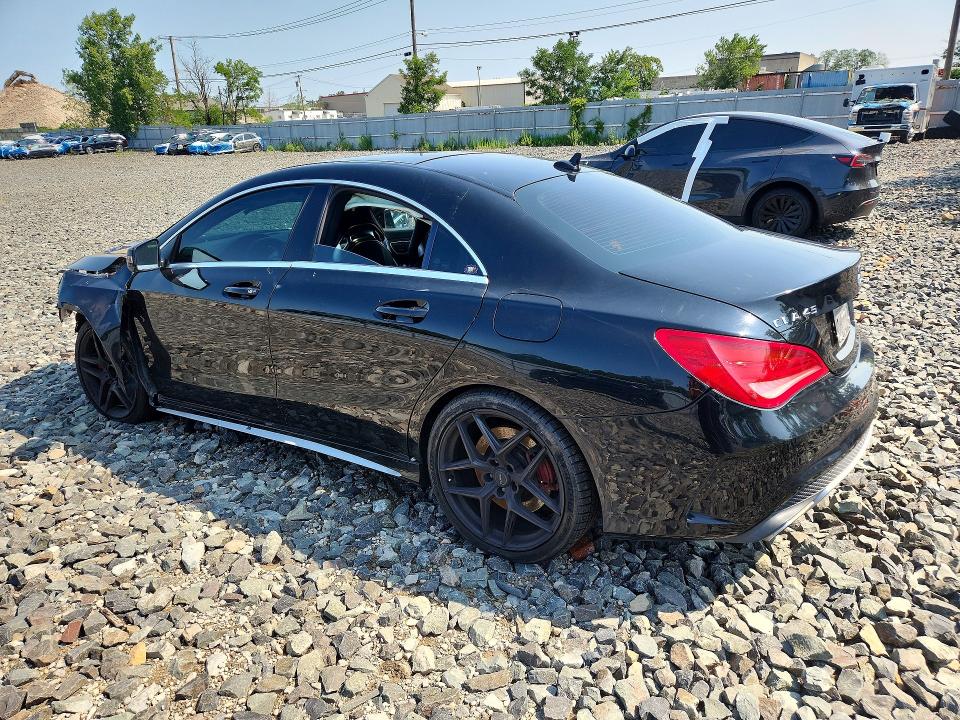 2014 Mercedes-benz Cla-klasse amg VIN WDDSJ5CB1EN082854 COPART salvage auction — FRONT END, Ny - Mv-907A Salvage Certificate, sold $1,500 on 2026-08-06 (photo 2)