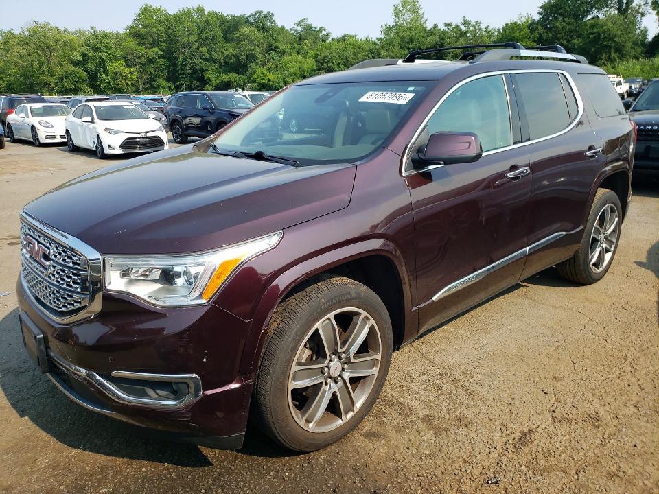 2017 Gmc Acadia VIN 1GKKNXLS5HZ252824 COPART salvage auction — MINOR DENT/SCRATCHES, Ct - Certificate Of Title, sold $2,850 on 2026-07-28 (photo 1)