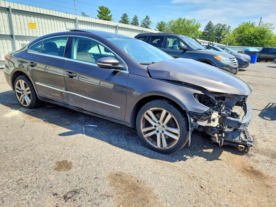 2013 Volkswagen Passat cc VIN WVWRP7AN5DE554388 COPART salvage auction — FRONT END, Pa - Certificate Of Salvage, sold $375 on 2026-08-11 (photo 4)