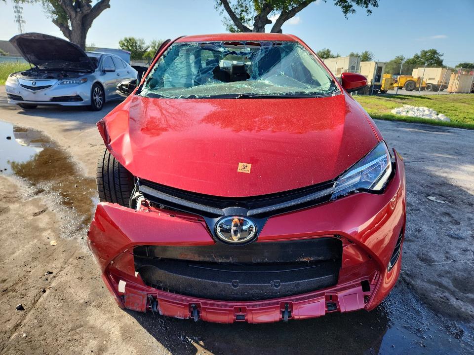 2018 Toyota Corolla VIN 5YFBURHE0JP849473 COPART salvage auction — FRONT END, FL - CERTIFICATE OF DESTRUCTION, sold $850 on 2026-07-30 (photo 5)
