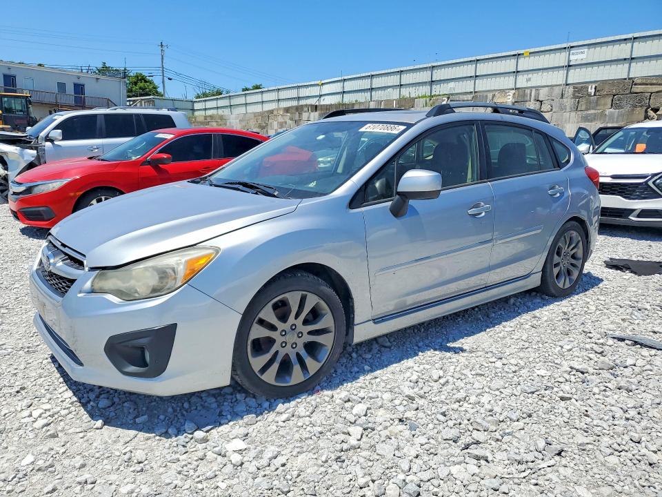 2014 Subaru Impreza VIN JF1GPAS60E8292846 COPART salvage auction — MECHANICAL, OH - CERTIFICATE OF TITLE, sold $475 on 2026-07-24 (photo 1)