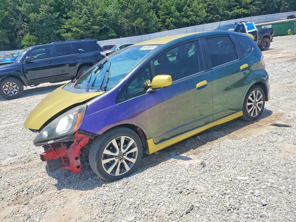 2012 Honda VIN JHMGE8H51CC001013 COPART salvage auction — FRONT END, GA - CERT OF TITLE-SALVAGE, sold $350 on 2026-07-29 (photo 1)