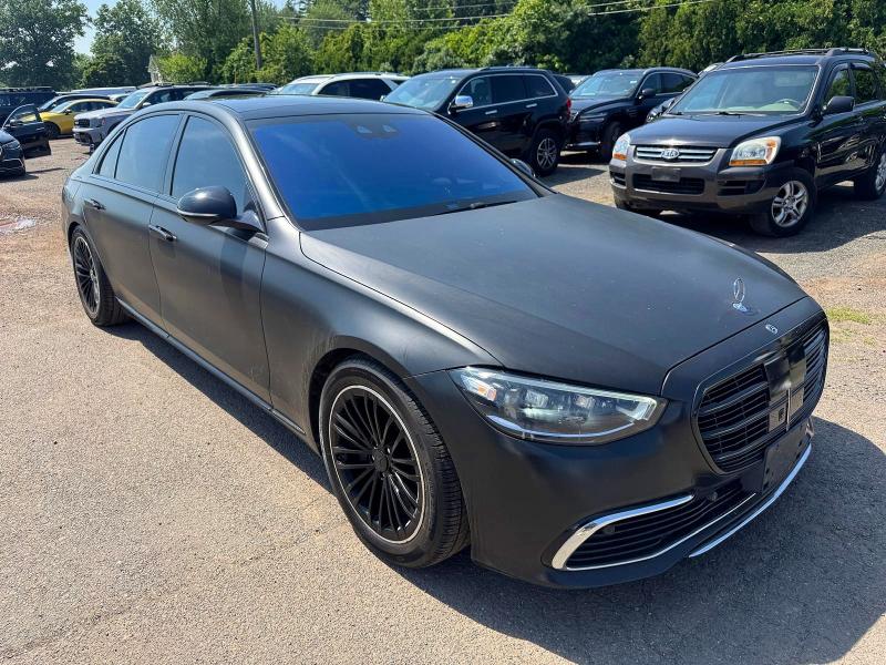 2021 Mercedes-benz S class VIN W1K6G7GB9MA018850 COPART salvage auction — SIDE, Wv - Certificate Of Title (P), sold $49,750 on 2026-07-27 (photo 4)