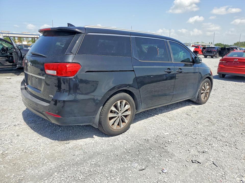 2016 Kia SEDONA VIN KNDMC5C1XG6145936 COPART salvage auction — NORMAL WEAR, Fl - Certificate Of Title, sold $875 on 2026-07-25 (photo 3)