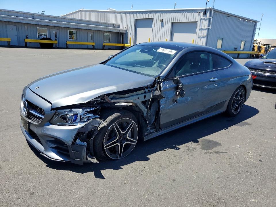 2023 Mercedes-benz C-klasse VIN W1KWJ8DB4PG119730 COPART salvage auction — FRONT END, Ca - Salvage Certificate, sold $3,000 on 2026-07-29 (photo 1)