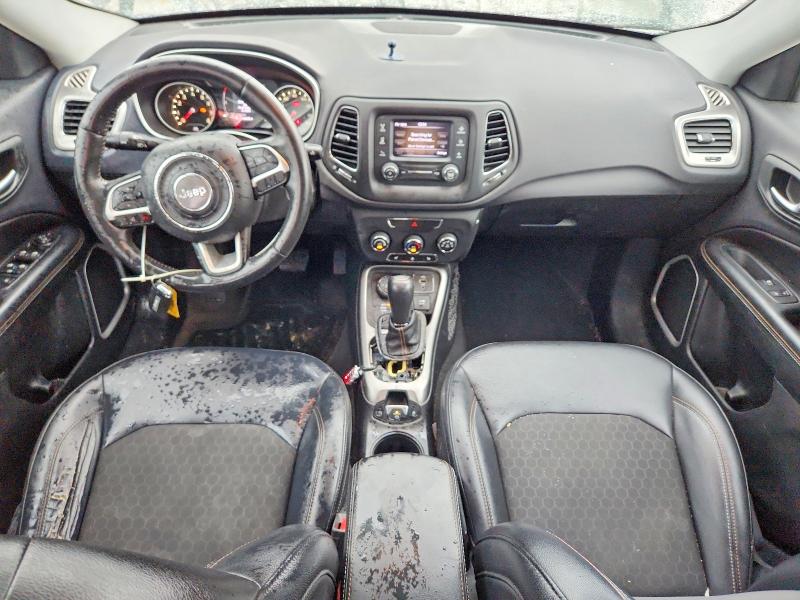 2017 Jeep Compass VIN 3C4NJDBB2HT646941 COPART salvage auction — FRONT END, Ny - Mv-907A Salvage Certificate (P), sold $425 on 2026-07-24 (photo 8)