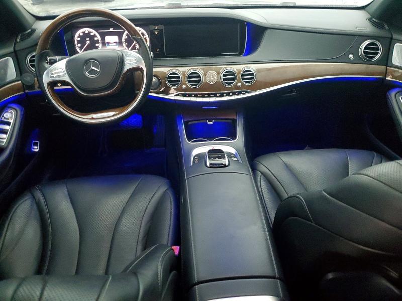2015 Mercedes-benz S-klasse VIN WDDUG8CB4FA071980 COPART salvage auction — MINOR DENT/SCRATCHES, FL - CERTIFICATE OF TITLE, sold $8,400 on 2026-08-11 (photo 8)