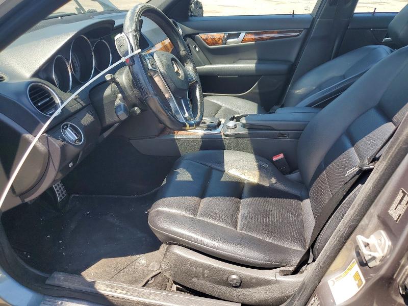 2012 Mercedes-benz C-klasse VIN WDDGF8BB3CR208888 COPART salvage auction — FRONT END, Ny - Mv-907A Salvage Certificate, sold $600 on 2026-07-28 (photo 7)