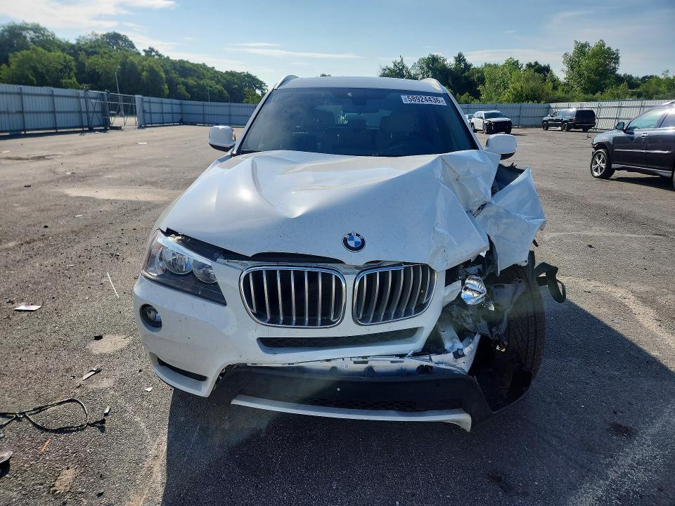 2014 BMW X3 VIN 5UXWX9C5XE0D33168 COPART salvage auction — FRONT END, Id - Cert Of Title -Rebuilt Salvage, sold $450 on 2026-07-16 (photo 5)