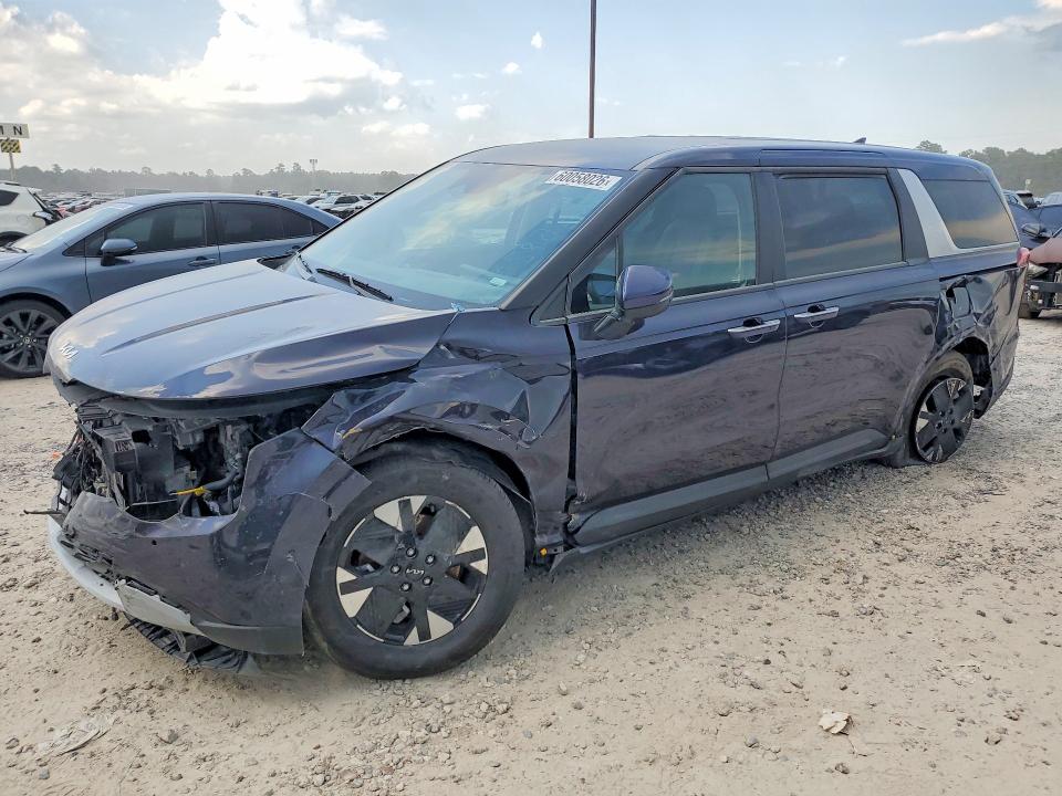 2026 Kia Carnival VIN KNDNB5KA0T6118473 COPART salvage auction — FRONT END, Fl - Certificate Of Destruction, sold $9,400 on 2026-07-10 (photo 1)