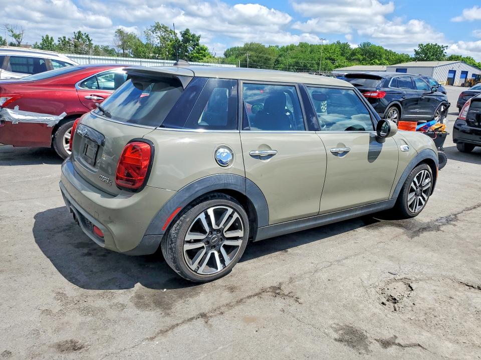 2019 Mini Cooper VIN WMWXU3C59K2F51918 COPART salvage auction — WATER/FLOOD, Nj - Cert Of Title-Salvage Flood, sold $2,850 on 2026-08-11 (photo 3)