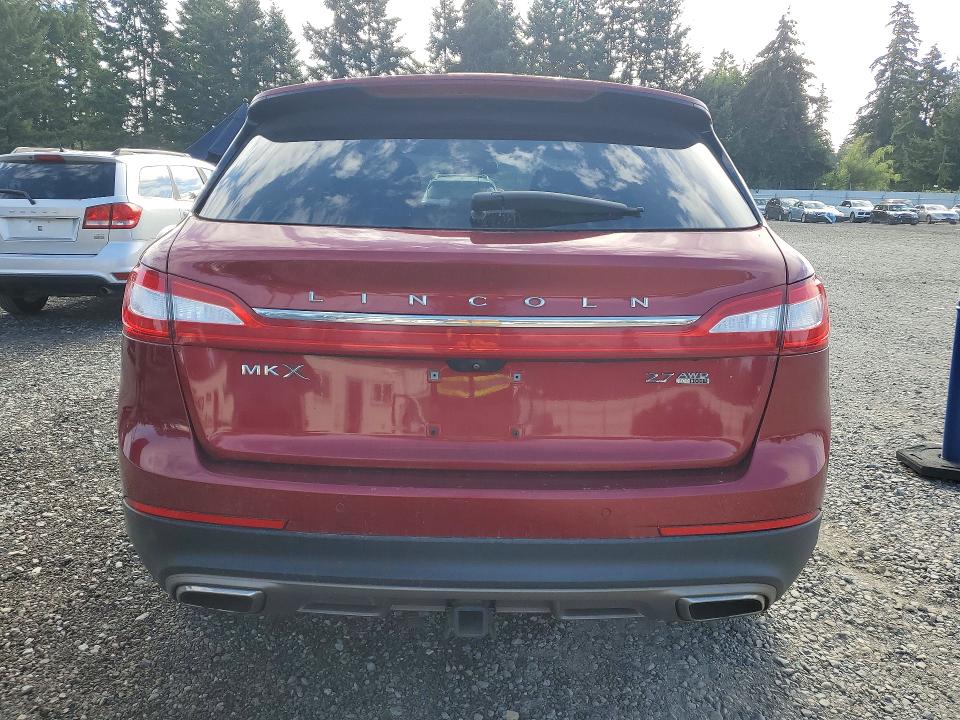 2016 Lincoln Mkx VIN 2LMPJ8LPXGBL71887 COPART salvage auction — SIDE, Wa - Bill Of Sale, sold $1,450 on 2026-07-31 (photo 6)