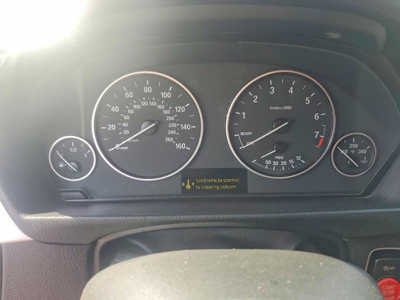 2013 BMW 3er VIN WBA3B5G54DNS00892 COPART salvage auction — REAR END, Ct - Cert Of Title-Salvage, sold $775 on 2026-08-20 (photo 9)