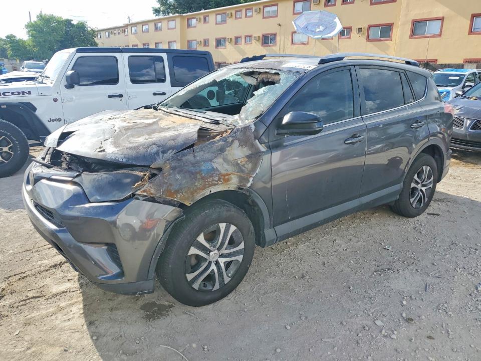 2017 Toyota Rav4 VIN JTMZFREV8HJ700272 COPART salvage auction — BURN, FL - CERT OF TITLE SLVG REBUILDABLE, sold $1,600 on 2026-07-31 (photo 1)