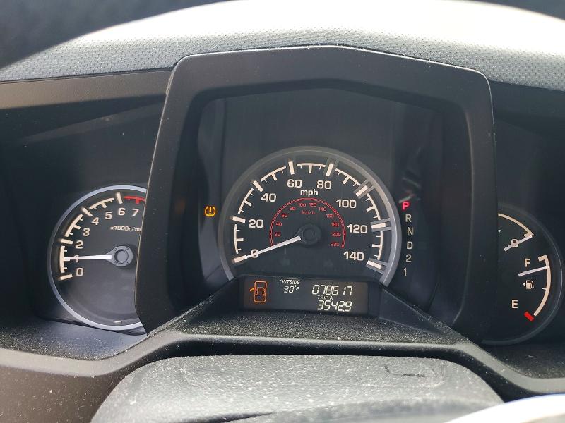 2012 Honda Ridgeline VIN 5FPYK1F52CB002903 COPART salvage auction — SIDE, Ga - Cert Of Title-Salvage, sold $275 on 2026-07-31 (photo 9)