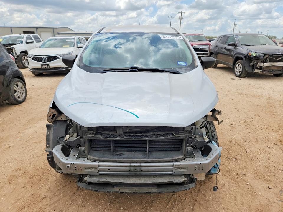 2021 Ford Ecosport VIN MAJ3S2FE5MC425374 COPART salvage auction — FRONT END, Tx - Salvage Vehicle Title, sold $150 on 2026-07-30 (photo 5)