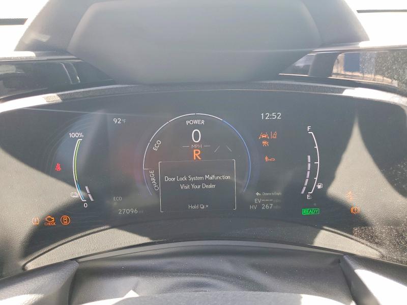 2022 Lexus Nx VIN JTJHKCFZ0N2008273 COPART salvage auction — FRONT END, Ca - Salvage Certificate, sold $20,500 on 2026-07-14 (photo 9)