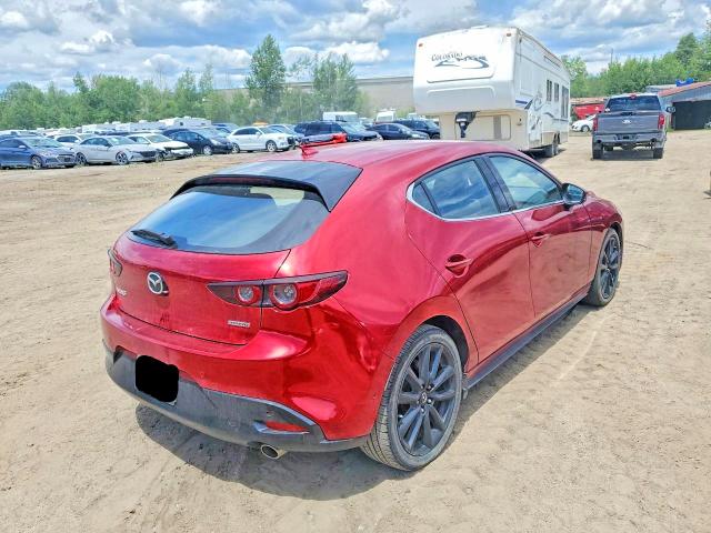 2019 Mazda 3 VIN JM1BPBMM8K1121952 COPART salvage auction — FRONT END, On - Permit No Brand - Unfit, sold $3,600 on 2026-07-28 (photo 3)