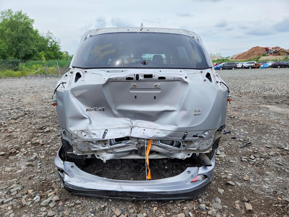 2018 Toyota Rav 4 VIN JTMBFREV9JJ211886 COPART salvage auction — REAR END, Ny - Mv-907A Salvage Certificate, sold $5,300 on 2026-07-23 (photo 6)